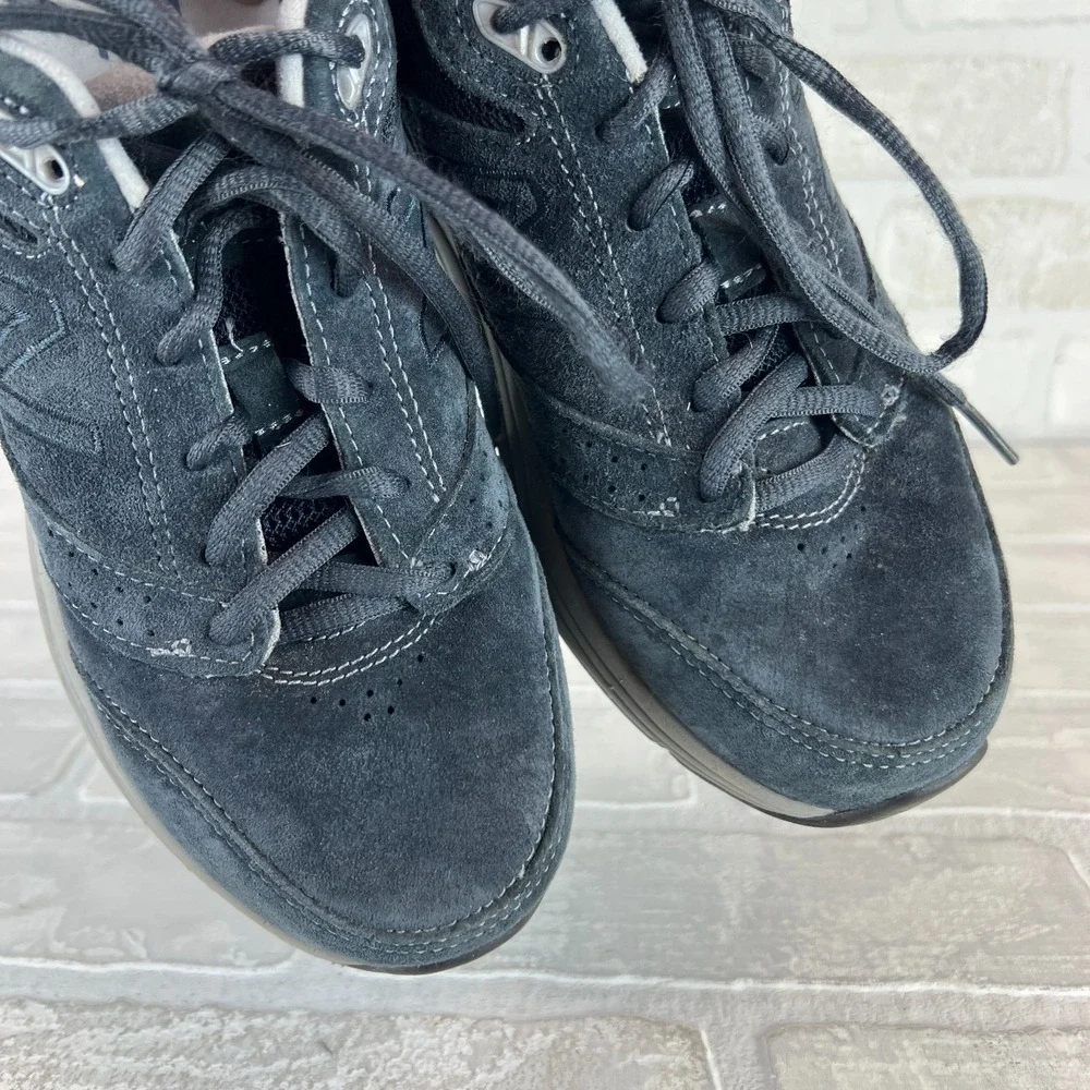New Balance 928v3 Sneakers Walking Shoes Womens 7.5 Navy Blue Suede WW928NV3